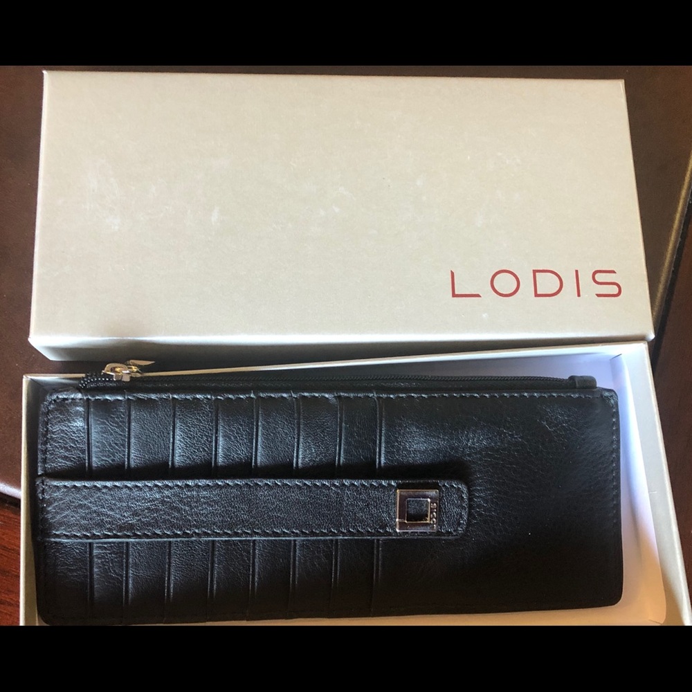 Lodis Leather Card Case Wallet